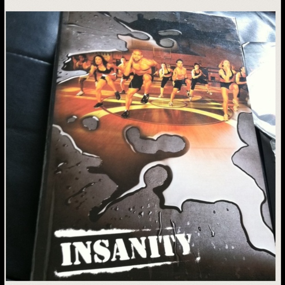 Insanity work out kit!ONLY ON SALE FOR A FEW HOURS